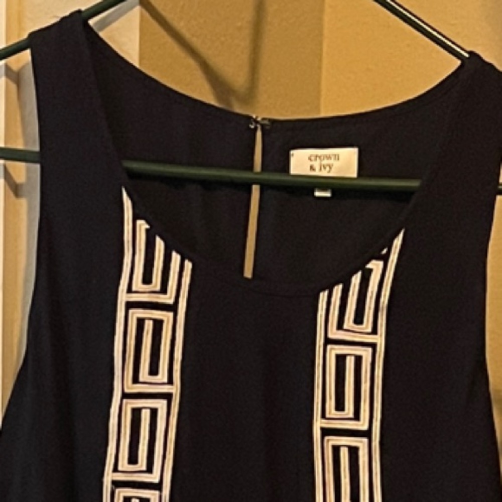 Crown & Ivy Navy Dress